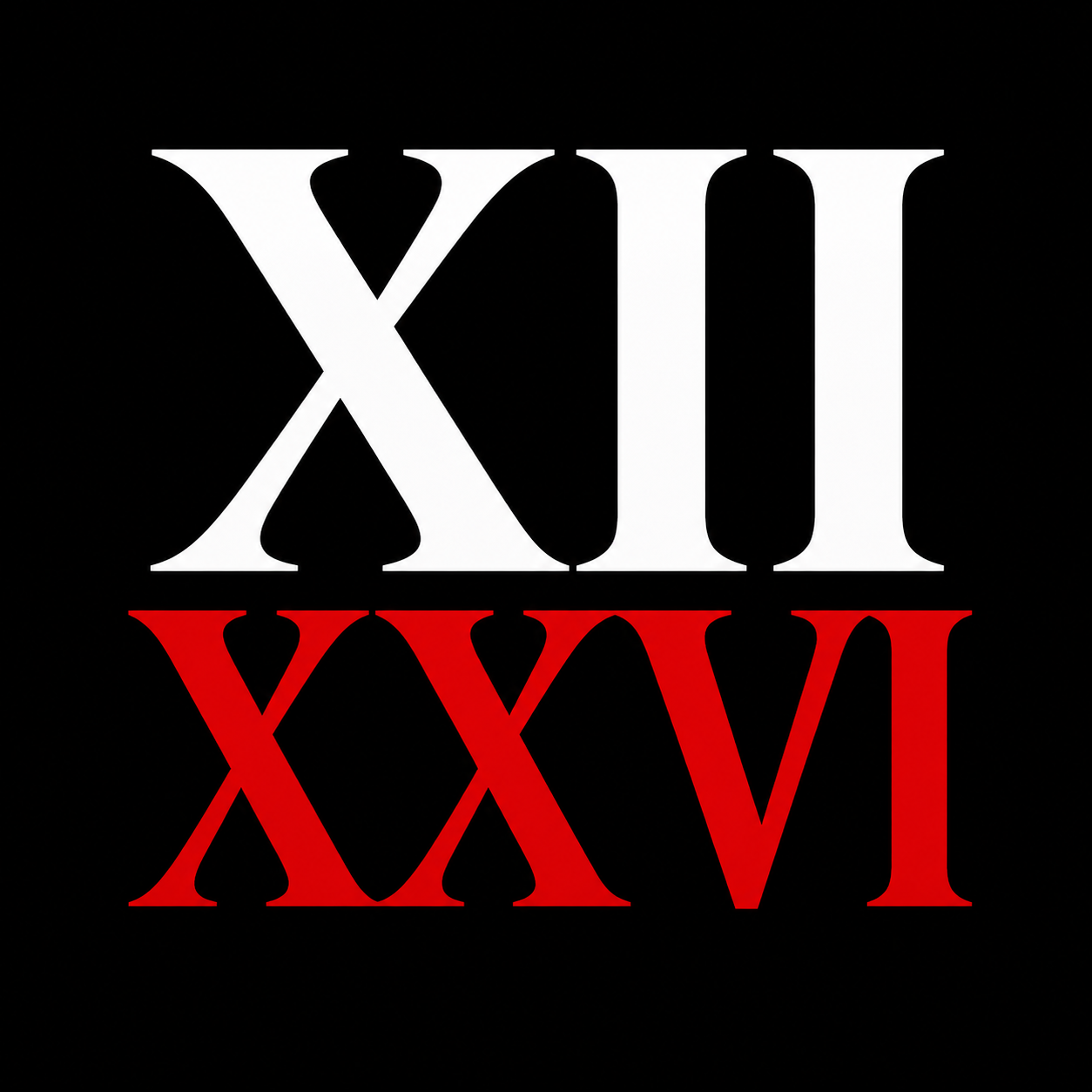XII/XXVI